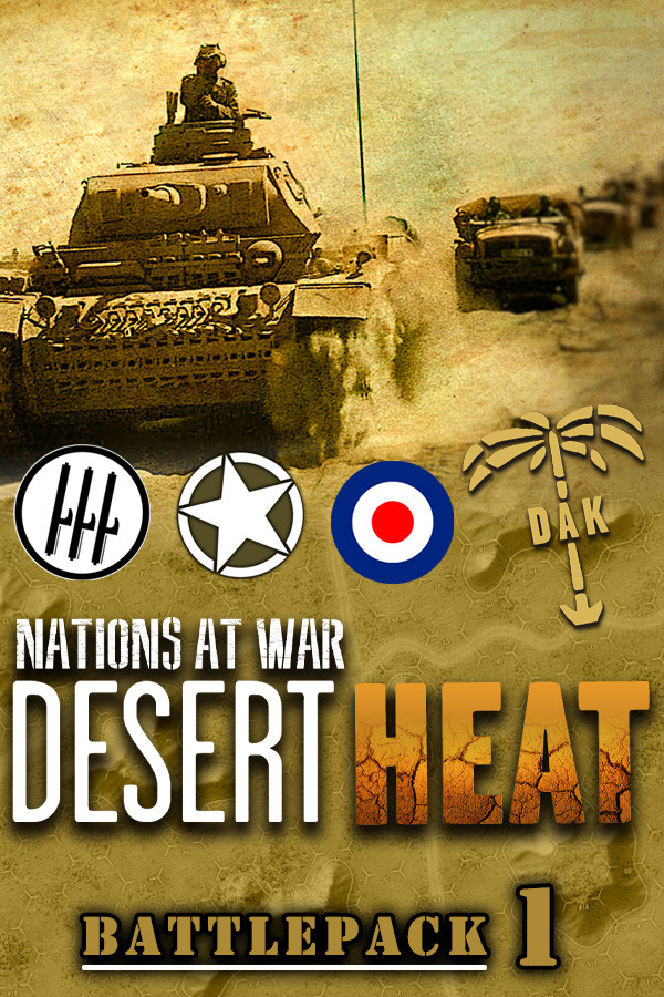 Steam portrait for Nations At War Digital: Desert Heat Battlepack 1.