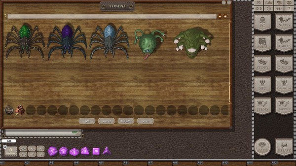 Скриншот из Fantasy Grounds - Jans Token Pack 07 - Under the Dark 1