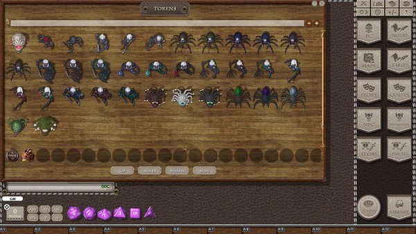 Скриншот из Fantasy Grounds - Jans Token Pack 07 - Under the Dark 1