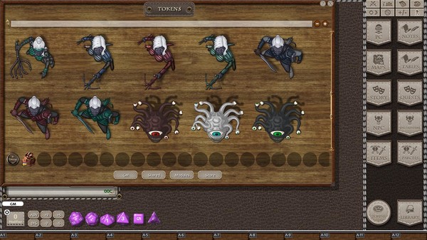 Скриншот из Fantasy Grounds - Jans Token Pack 07 - Under the Dark 1