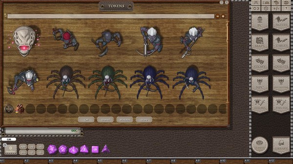 Скриншот из Fantasy Grounds - Jans Token Pack 07 - Under the Dark 1