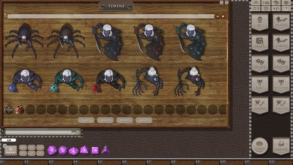 Скриншот из Fantasy Grounds - Jans Token Pack 07 - Under the Dark 1