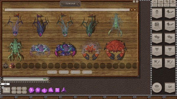 Скриншот из Fantasy Grounds - Jans Token Pack 05 - Aquatic Creatures