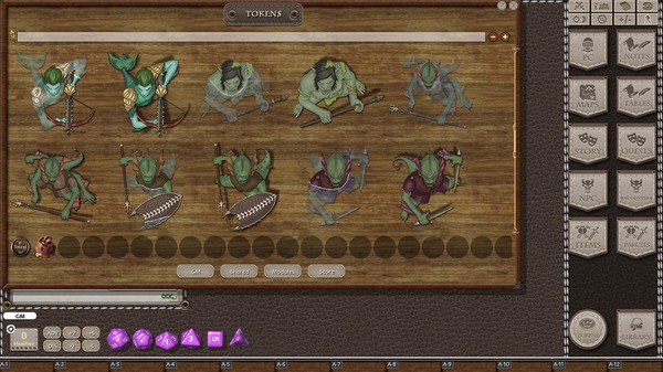 Скриншот из Fantasy Grounds - Jans Token Pack 05 - Aquatic Creatures