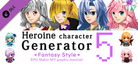 RPG Maker MV - Heroine Character Generator 5 cover art