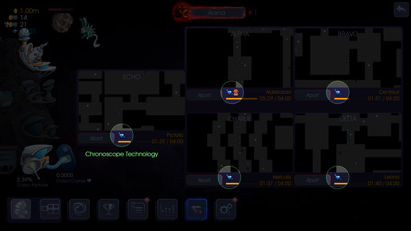 Скриншот из Idle Expanse - Chronoscope Technology