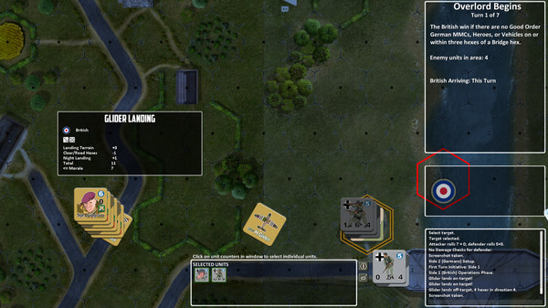 Скриншот из Lock 'n Load Tactical Digital: Heroes of Normandy - Battlepack 1