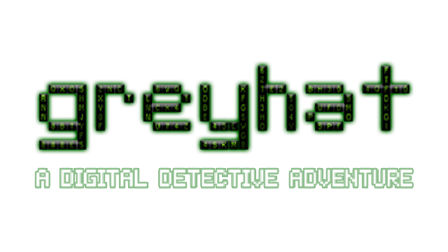 Greyhat - A Digital Detective Adventure Logo