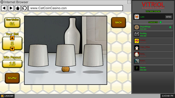 Скриншот из Greyhat - A Digital Detective Adventure