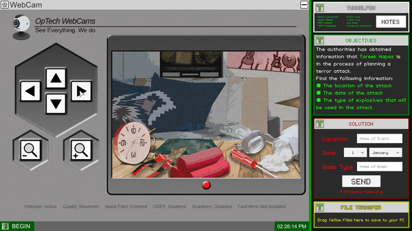 Скриншот из Greyhat - A Digital Detective Adventure