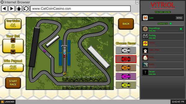 Скриншот из Greyhat - A Digital Detective Adventure