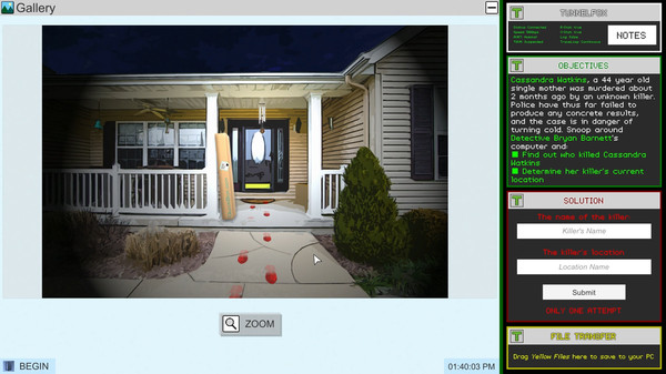 Скриншот из Greyhat - A Digital Detective Adventure