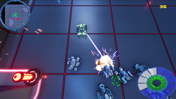 Скриншот из Senshi Tank 2: Space Bots