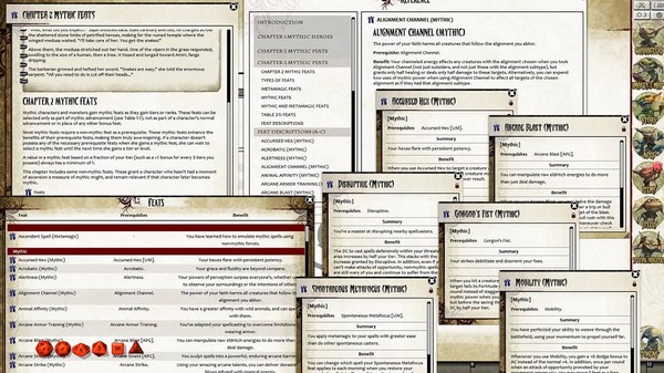 Скриншот из Fantasy Grounds - Pathfinder RPG - Mythic Adventures