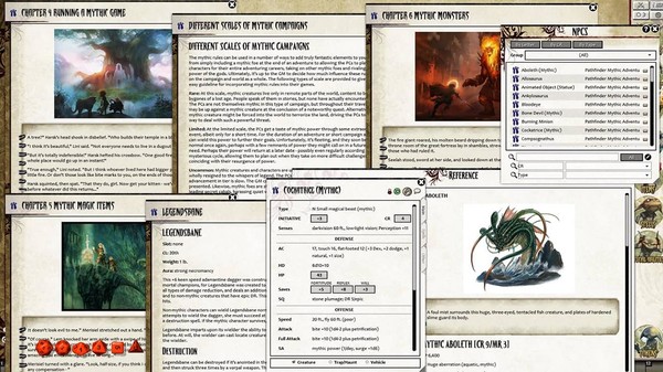Скриншот из Fantasy Grounds - Pathfinder RPG - Mythic Adventures