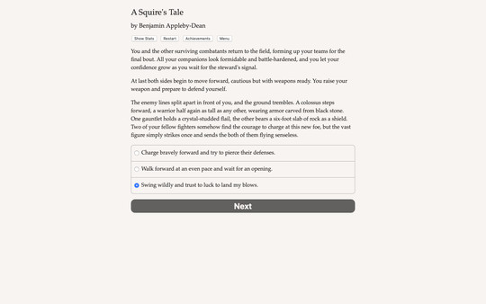 A Squire's Talefor windows and Linux 1