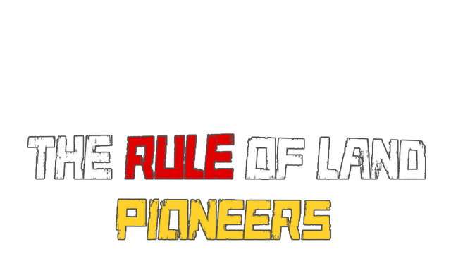 The Rule of Land: Pioneers Logo