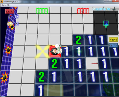 Mine Dungeon game for Linux 1