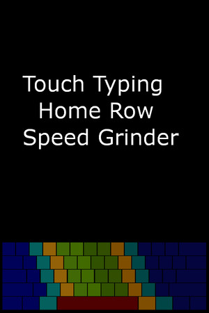 Touch Typing Home Row Speed Grinder.