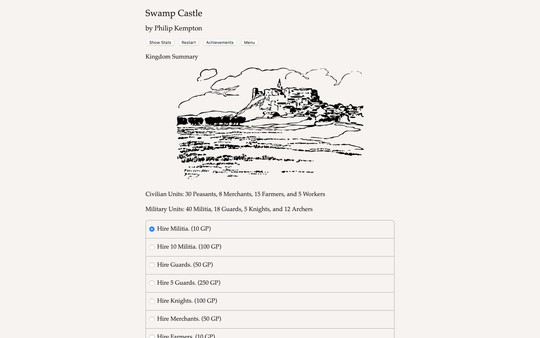 Скриншот из Swamp Castle