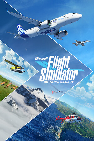 Microsoft Flight Simulator 40th Anniversary Edition poster image on Steam Backlog