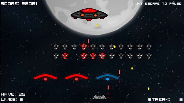 Скриншот из Retro Vaders: Reloaded Скриншот из Retro Vaders: Reloaded