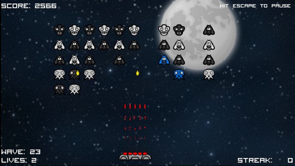 Скриншот из Retro Vaders: Reloaded Скриншот из Retro Vaders: Reloaded