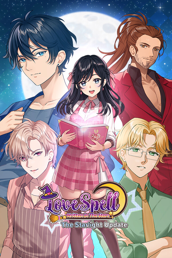 Steam portrait for Love Spell: Written In The Stars - a magical romantic-comedy otome.