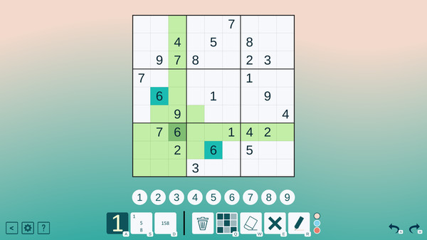 Скриншот из Chess Sudoku