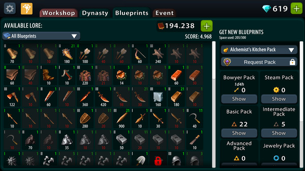 Скриншот из Crafting Idle Clicker