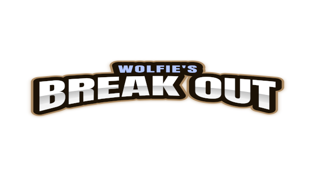 Wolfie's Break Out Logo