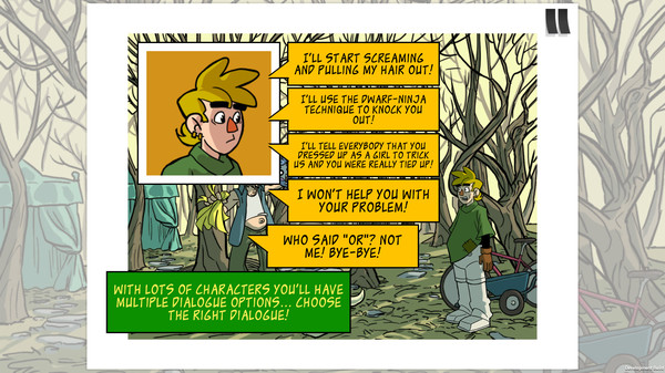 Скриншот из Buck Bradley: Comic Adventure