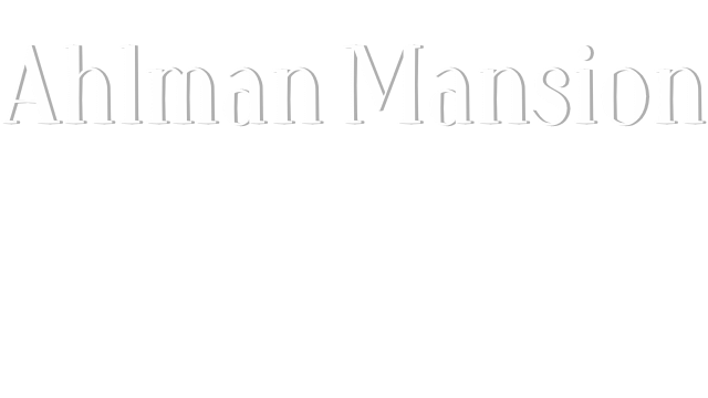 Ahlman Mansion 2020 Logo