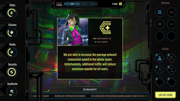 Скриншот из InfiniteCorp