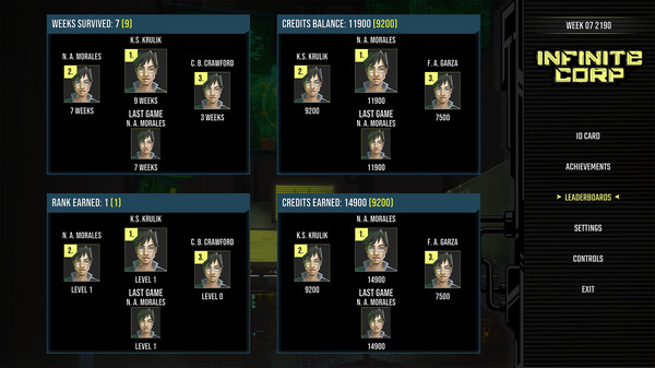 Скриншот из InfiniteCorp