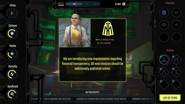 Скриншот из InfiniteCorp