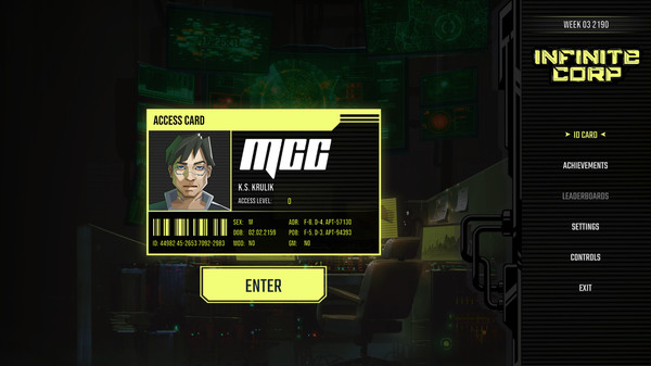 Скриншот из InfiniteCorp