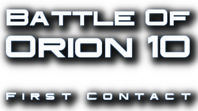 Battle of Orion 10: First contact Logo