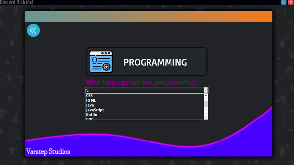 Скриншот из Discord Rich Me! Engine