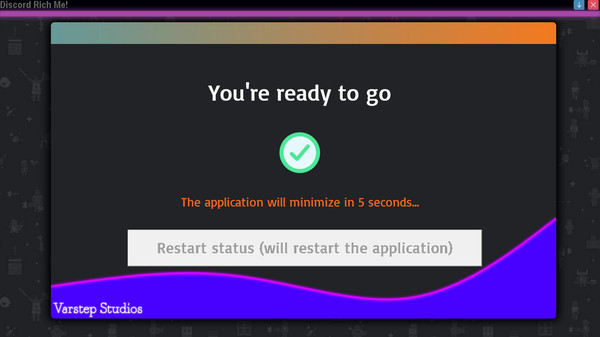 Скриншот из Discord Rich Me! Engine