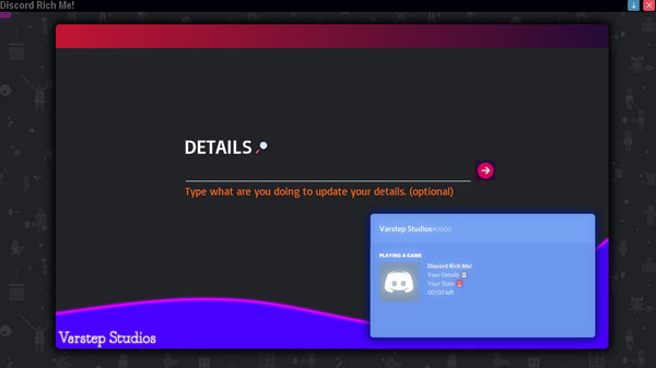 Скриншот из Discord Rich Me! Engine