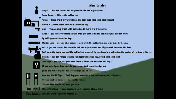 Lumberjack game for Linux 1