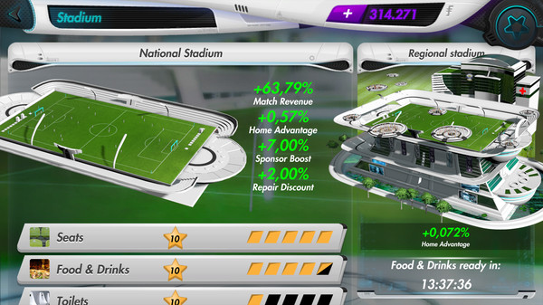 Futuball - Future Football Manager Game game for Linux 1