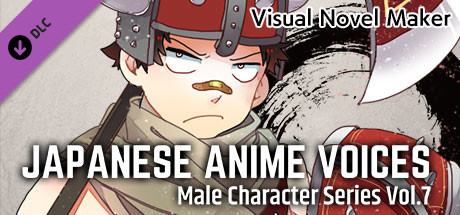 Visual Novel Maker - Japanese Anime Voices：Male Character Series Vol.7 cover art