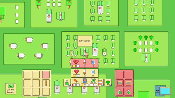 Скриншот из SquaresStory Скриншот из SquaresStory
