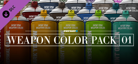 PAYDAY 2: Weapon Color Pack 1 cover art