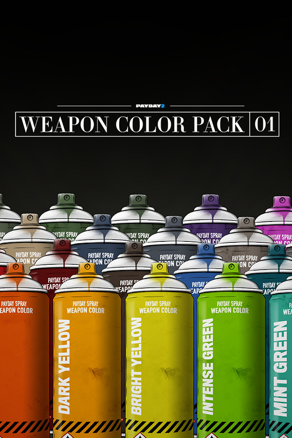 Steam portrait for PAYDAY 2: Weapon Color Pack 1.