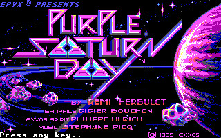 Скриншот из Purple Saturn Day