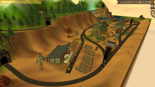 Скриншот из Wild West Steam Loco