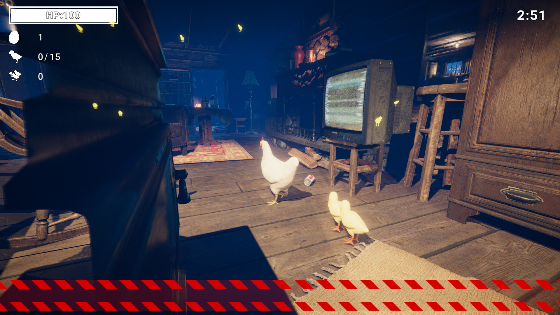 Большая игра последний 1. Battle for the last Chicken. Last Chicken Trick.